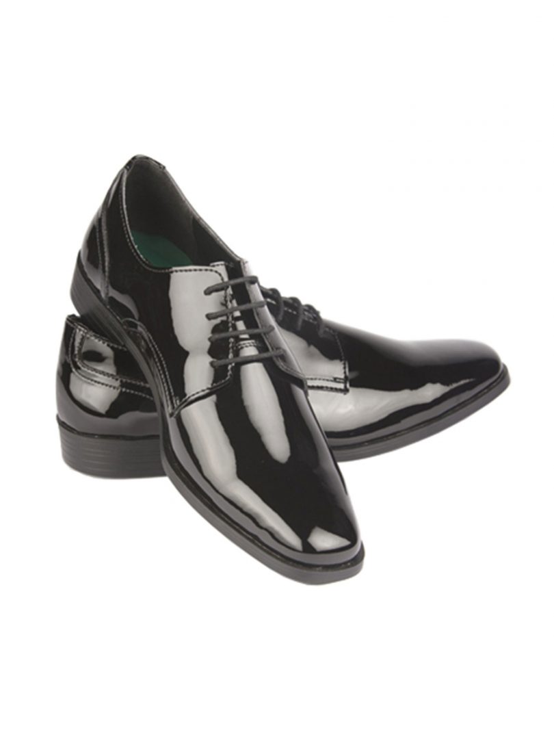 Black Patent Shoes Pure Suit Hire